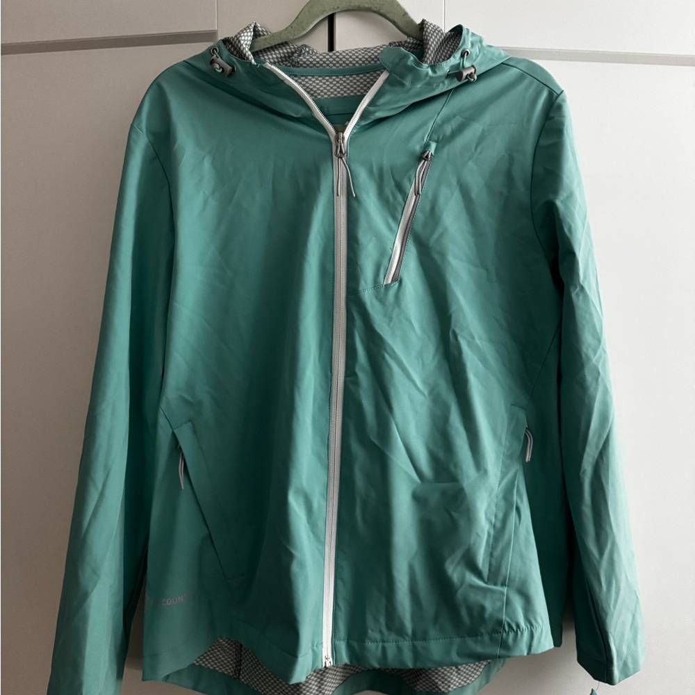 Free Country Women's Aqua Windbreaker